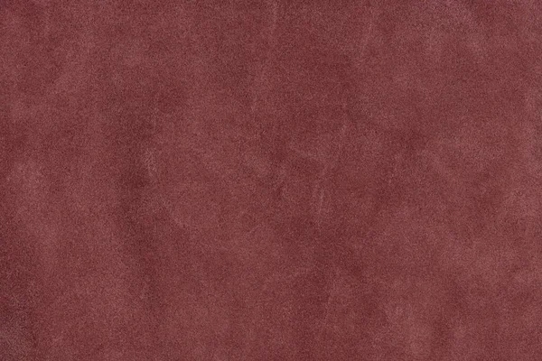 Красный Натуральный Замшевый Кожа Мягкое Прикосновение Текстурированный Фон Стоковая Картинка