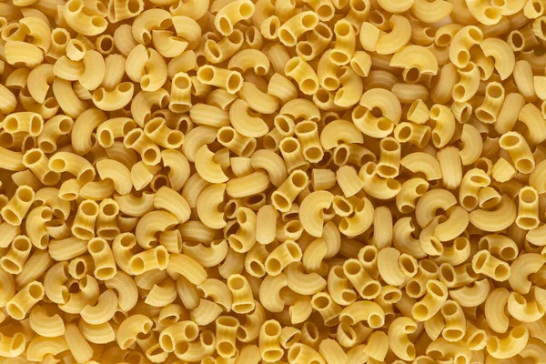 Hel Del Armbåge Makaroner Form Italiensk Pasta Som Bakgrund Banner — Stockfoto