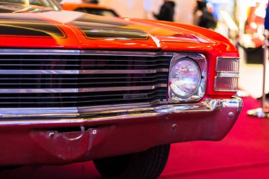 Chevrolet Malibu 1972 eski Muscle Car yakın çekim