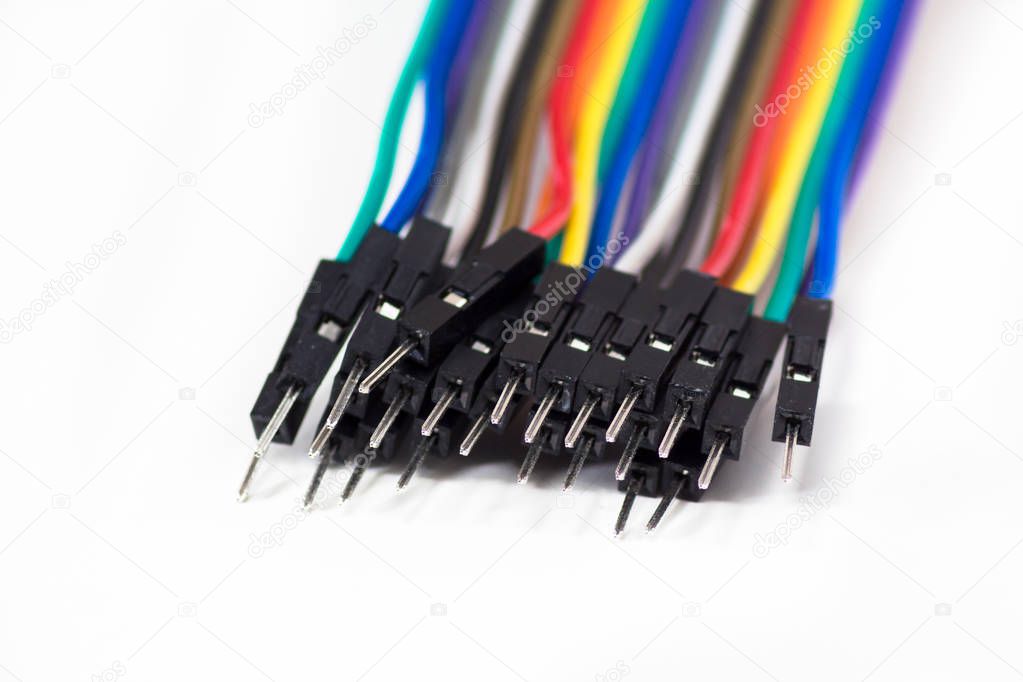 Multicolor Jumper wires for raspberry pi