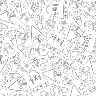 Ayakkabı seamless modeli. Vektör çizim