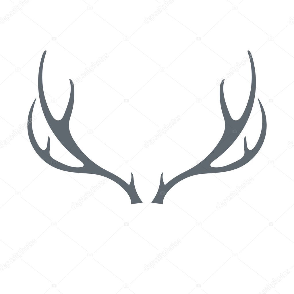 Hunting club logo icon. Vector illustratio