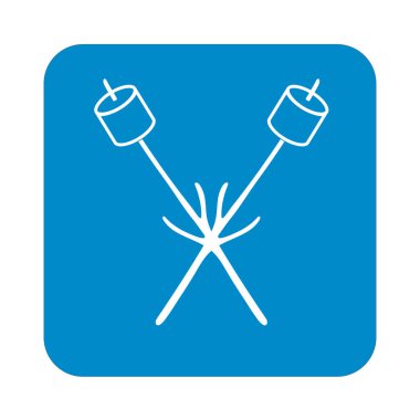 Zephyr şiş simgesini. Vektör illustratio