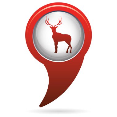 Kamp simge vektör soba. Vektör çizim