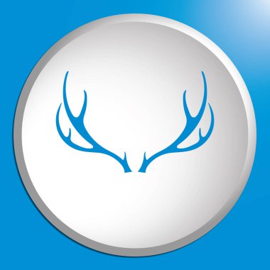 Avcılık Kulübü logo simge. Vektör illustratio