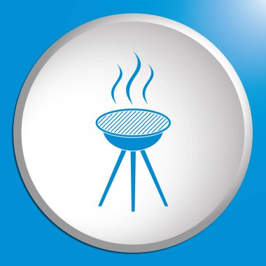 Izgara ikonu. vektör çizimi