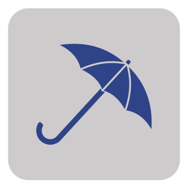 Şemsiye kroki simgesi Web, mobil ve infographics