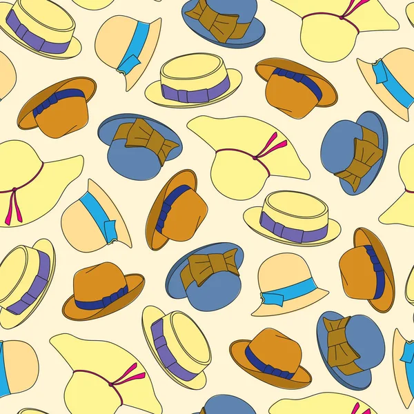 şapka ile Seamless Modeli