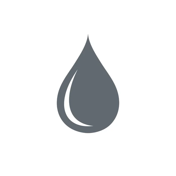 Water Drop Icon Vector Illustratio — Stock Vector