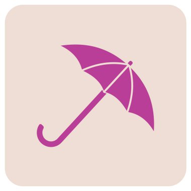 Şemsiye kroki simgesi Web, mobil ve infographics