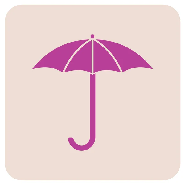 Paraply Skiss Ikon För Webb Mobil Och Infographics — Stock vektor