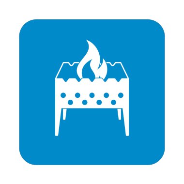 Mangal simgesi. Vektör illustratio