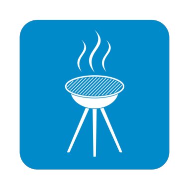 Izgara ikonu. vektör çizimi