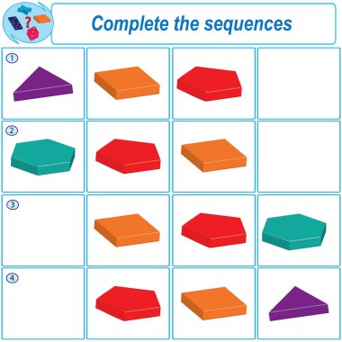 Mantıksal task.Complete sırası. Vektör çizim