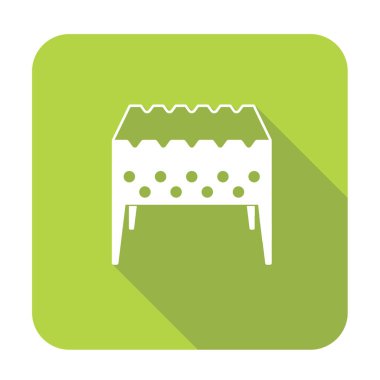 Mangal simgesi. Vektör illustratio