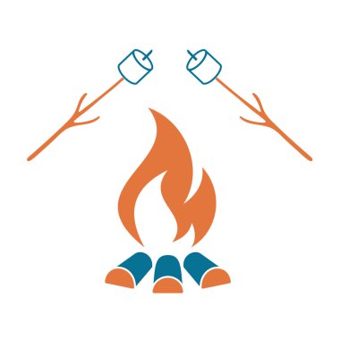 Zephyr şiş simgesini. Vektör illustratio