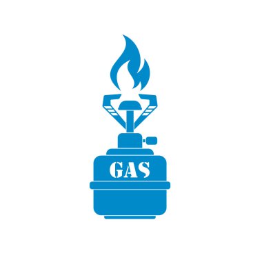 Kamp simge vektör soba. Vektör çizim