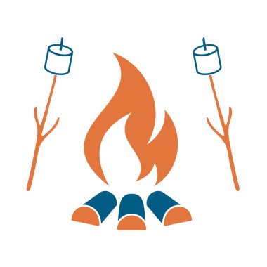 Zephyr şiş simgesini. Vektör illustratio