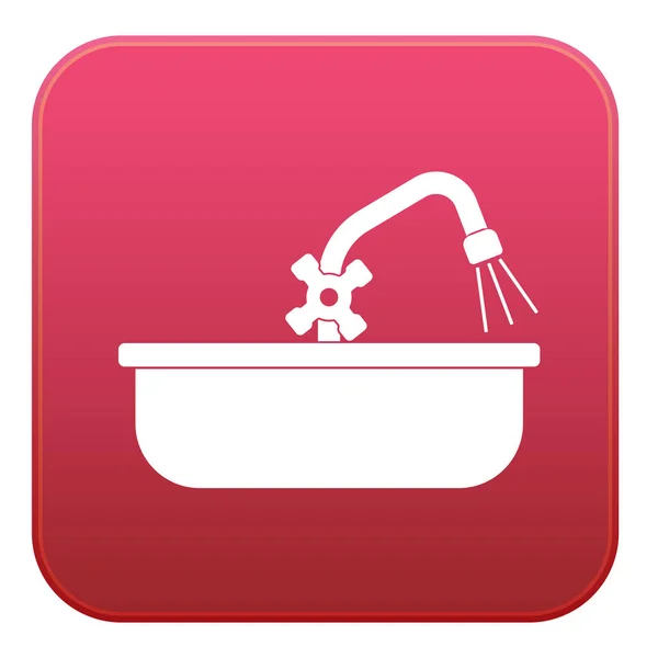 Loodgieters Werkzaamheden Symboolpictogram Vectorillustratie — Stockvector