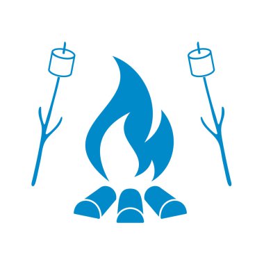 Zephyr şiş simgesini. Vektör illustratio