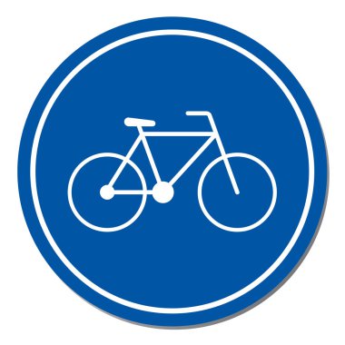 Bisiklet / Kiralama simge vektör illustratio