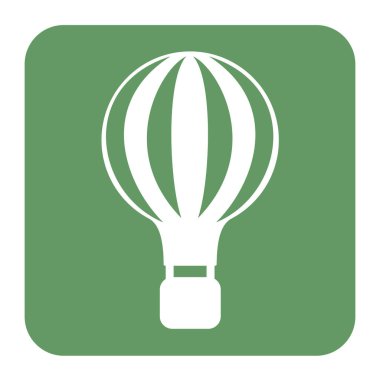 hava balonu vektör illüstrasyonu