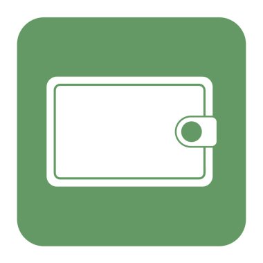 Cüzdan Düz Vektör Simgesi