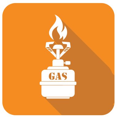 Kamp simge vektör soba. Vektör çizim