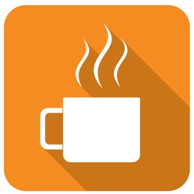 Kamp Kupası vektör simgesi. İzole turist kupa