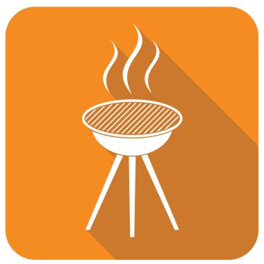 Izgara ikonu. vektör çizimi