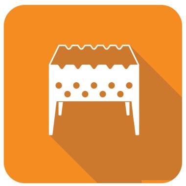 Mangal simgesi. Vektör illustratio