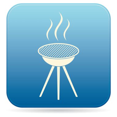 Izgara ikonu. vektör çizimi