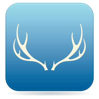 Avcılık Kulübü logo simge. Vektör illustratio