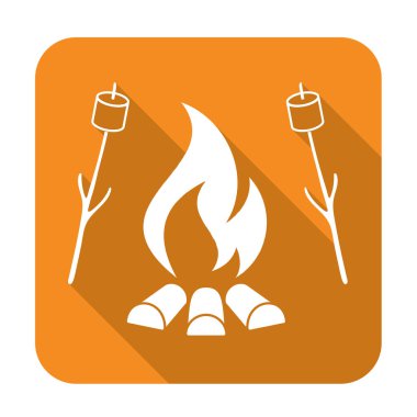 Zephyr şiş simgesini. Vektör illustratio