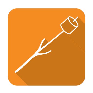 Zephyr şiş simgesini. Vektör illustratio