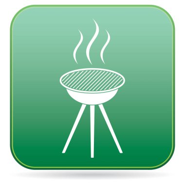 Izgara ikonu. vektör çizimi