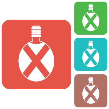 Kamp şişesi vektör simgesi. Turist şişe izole