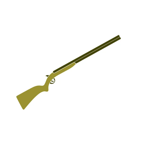 Hunting Shot Gun Icon Vector Illustratio — Stock Vector
