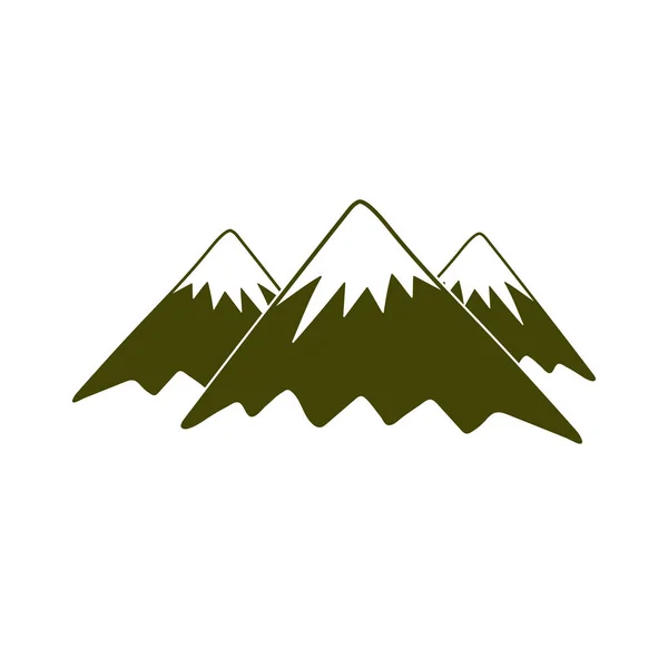 Icono Montaña Ilustración Del Concepto Vectorial Para Desig — Vector de stock