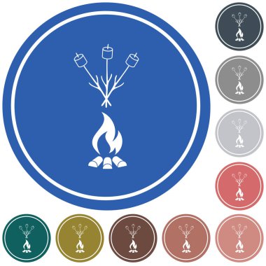 Zephyr şiş simgesini. Vektör illustratio