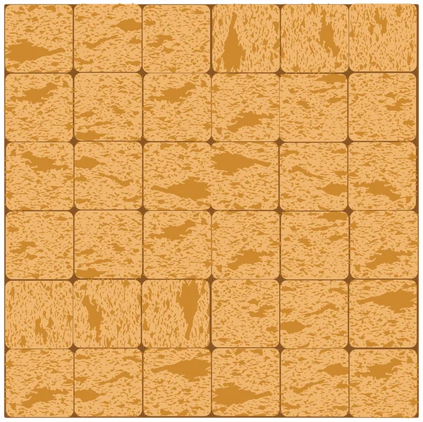 简单的粗糙壳岩石砖墙图案表面纹理背景在广泛的全景横幅格式 向量例证 — 图库矢量图片