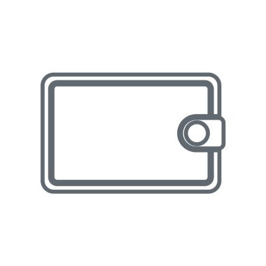 Cüzdan Düz Vektör Simgesi