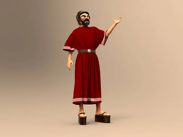 Skådespelare Från Antikens Grekland — Stockfoto