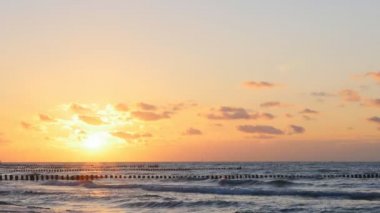 Baltık Denizi 'nde gün batımı