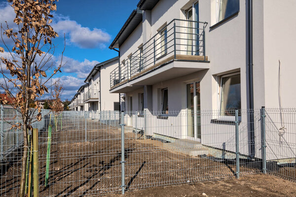 Новые жилые дома в Польше
