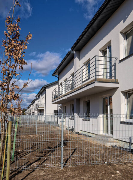 Новые жилые дома в Польше
