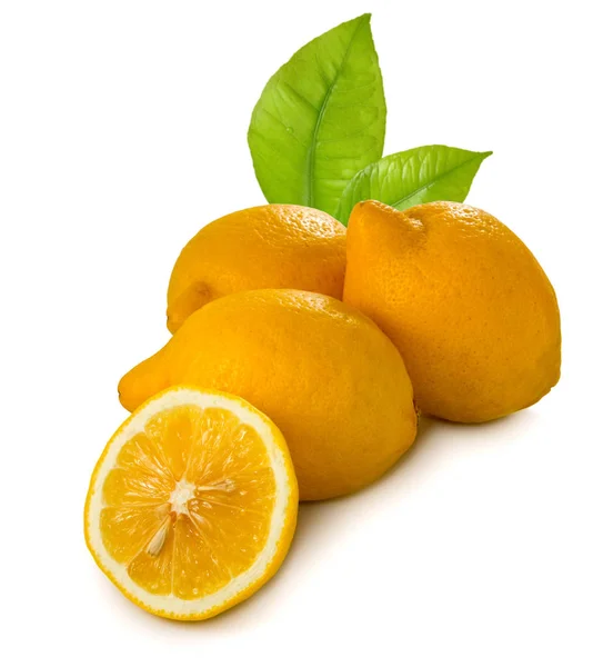 レモンのクローズ アップのイメージを分離 — ストック写真