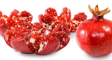 Bir el bombası ve suyun izole görüntü