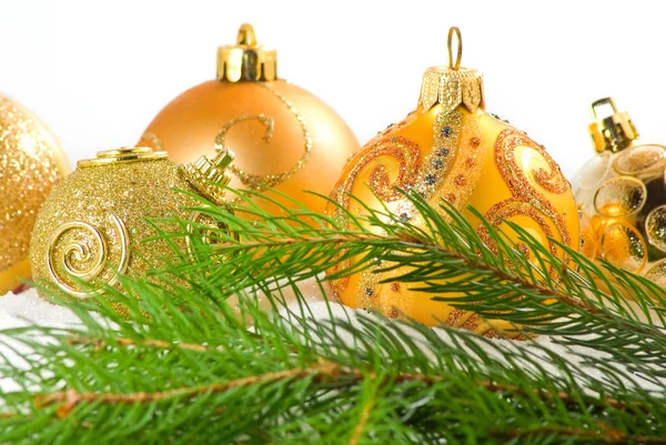 Imagen Las Decoraciones Navidad Primer Plano — Foto de Stock