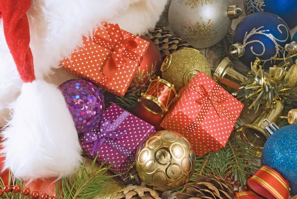 Image Christmas Decorations Closeup — Stock Photo, Image
